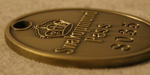 Nachprägung einer Passmarke "Swakopmund" für das Deutsches Historisches Museum