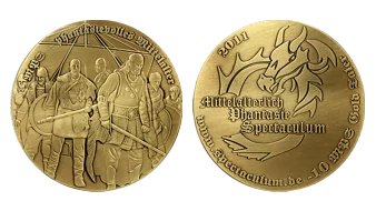 Mittelalter Münze Gold