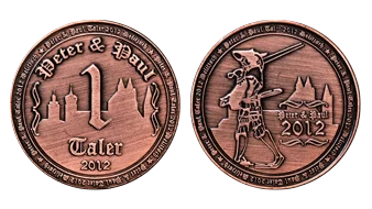 Mittelaltermarkt Münze Kupfer