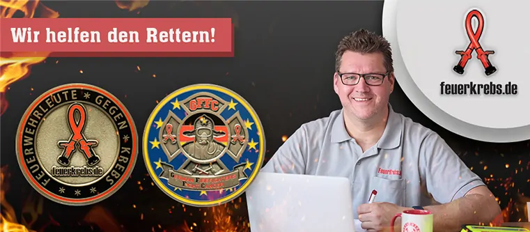 Challenge Coin FeuerKrebs