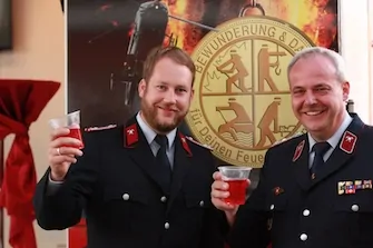 Münze der Feuerwehr Stendal