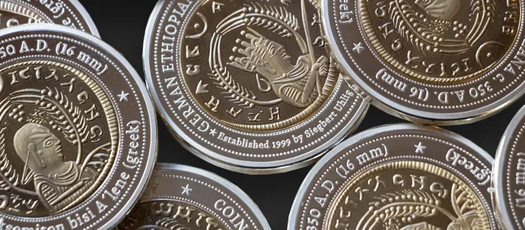 Ehrenmünze für Stiftungsmitglieder