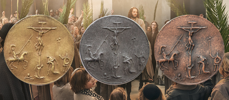 Passionsspiele Oberammergau Replika Medaille zur Ehrung