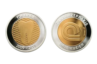 Bimetall Jubiläumsmünze
