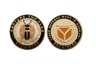 Cyber Defence Münzen in Gold, Silber, Kupfer