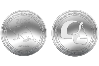 Museumsmünze mit Sammlerwert Silber Altbiber