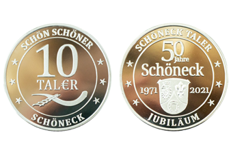 Regionalwährung Silbermünze Stadtwährung