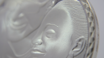 Embossing of Coins Image