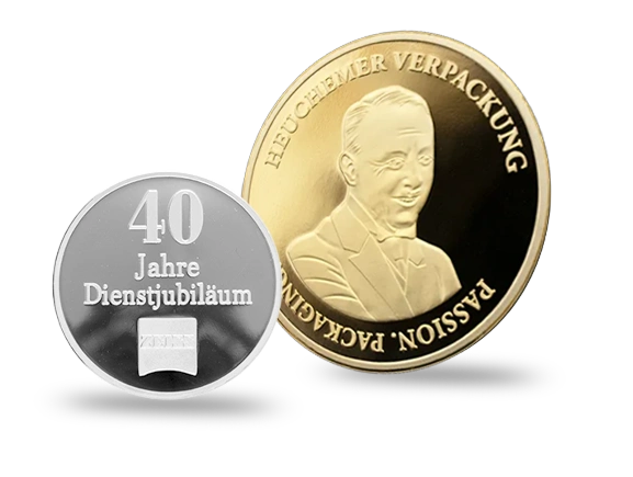 Ehrungen & Preisverleihungen Münzen Banner