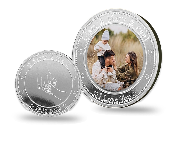 Familiengeschenke Münzen Banner