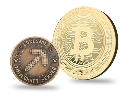 Außergewöhnliches Münzen Banner